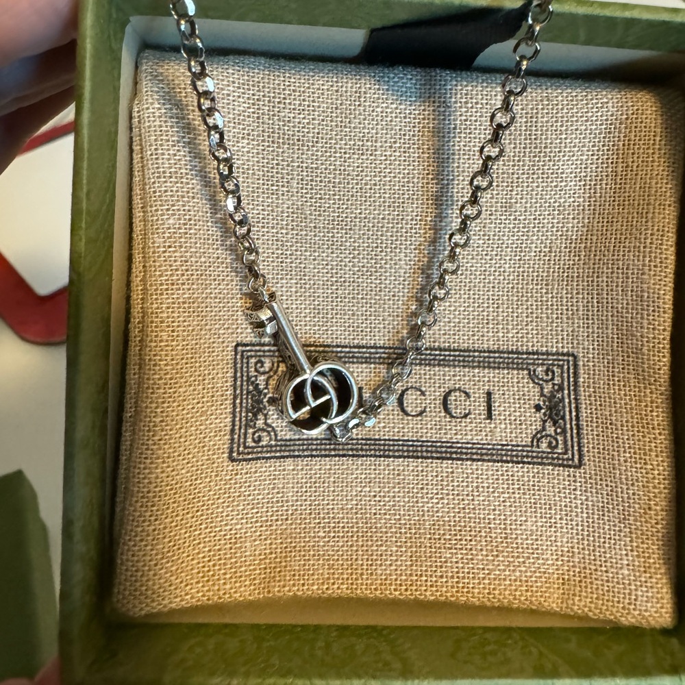 Gucci GG Marmont Silver Bracelet